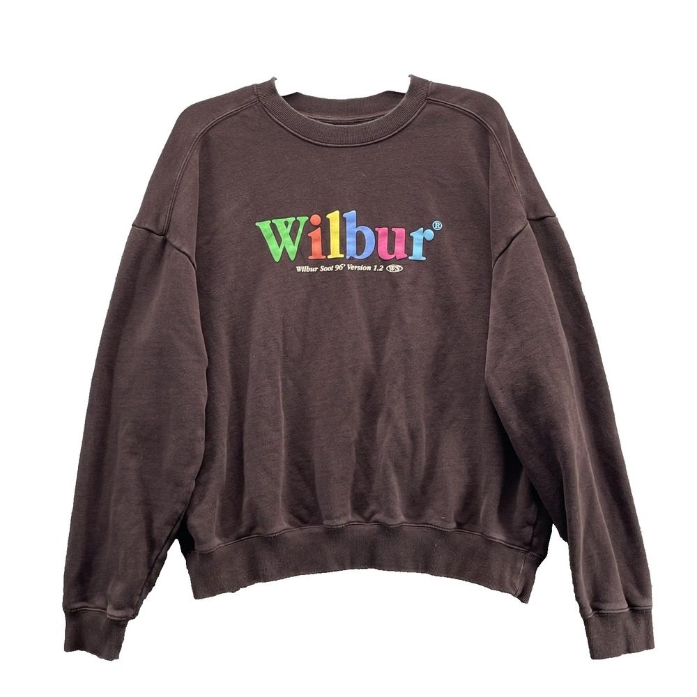 Wilbur Soot Sweatshirt Large Boxy Lovejoy Retro Streetwear 90's Twitch Youtube